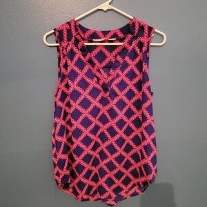 41 Hawthorn Shalley Split Neck Blouse - S